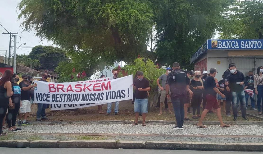 Moradores Protestam Contra Braskem No Bairro Do Bebedouro Pol Tica