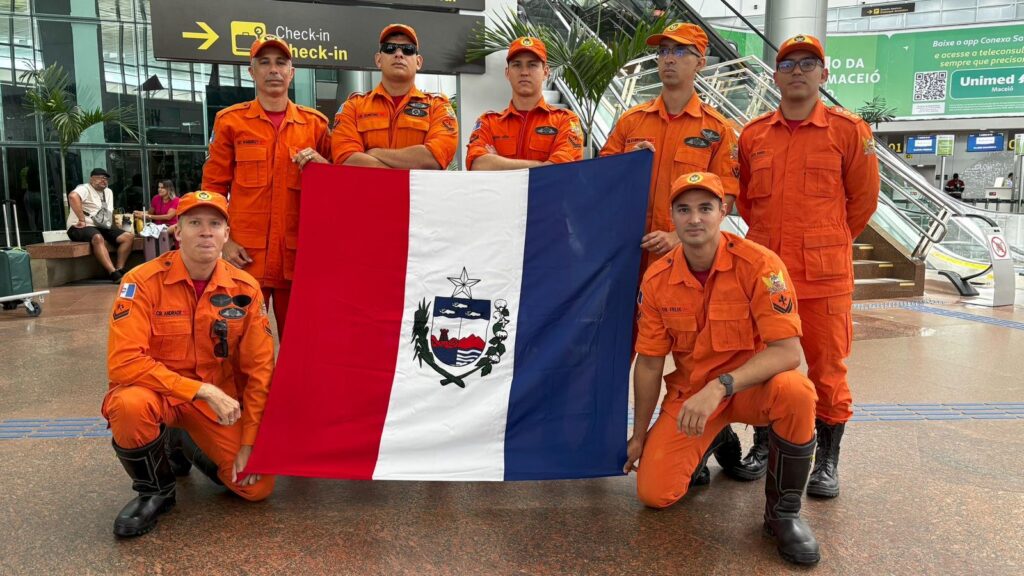 Alagoas envia bombeiros para o combate às queimadas no Norte do Brasil