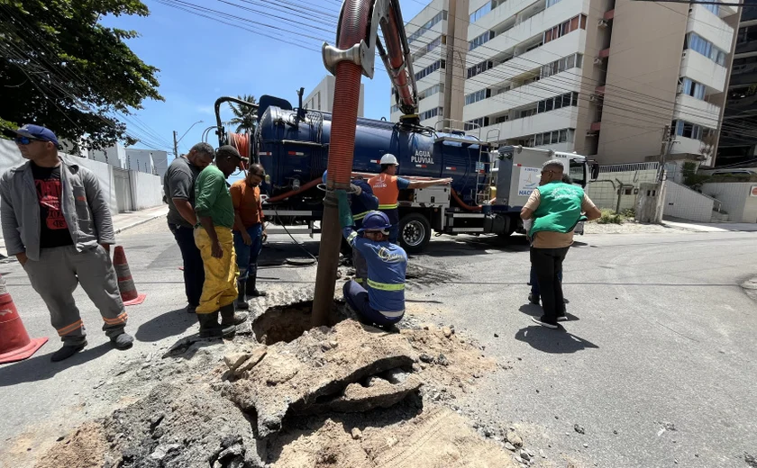 BRK é autuada por ligação clandestina de esgoto em Maceió